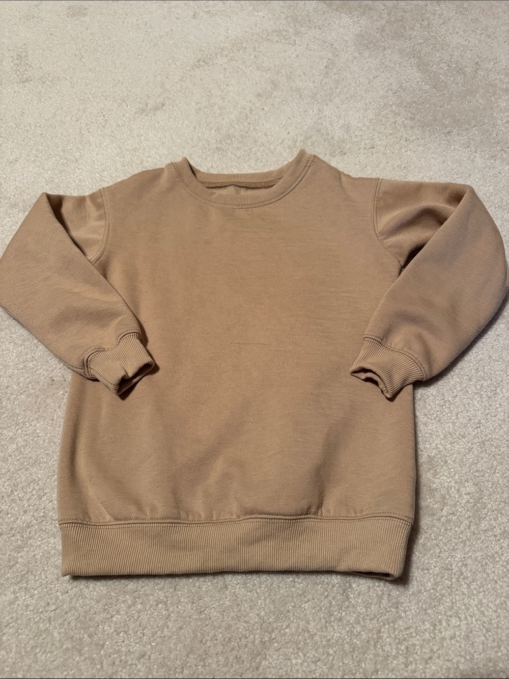Men's Crewneck Sweatshirt - Tan